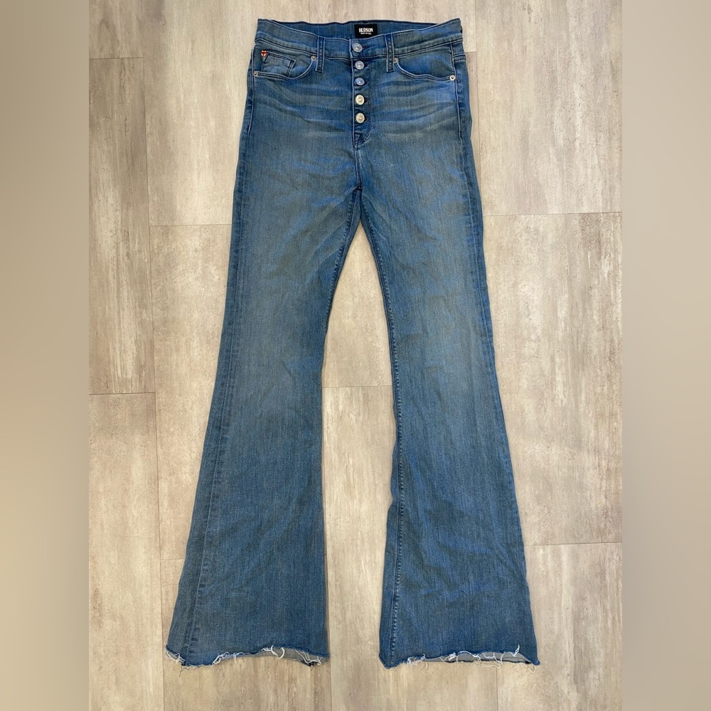 Hudson Jeans - Jodi High Rise flare, raw edge